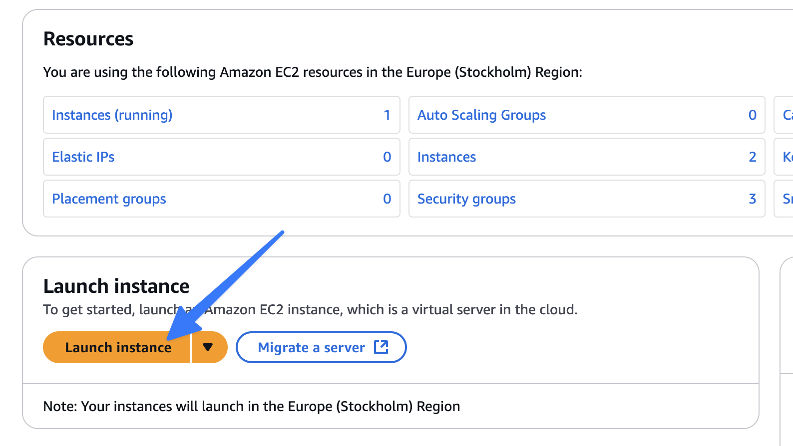 Launch EC2 Instance